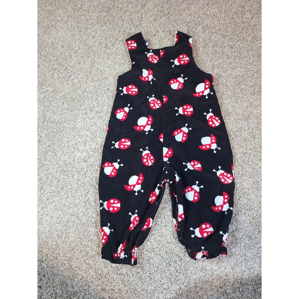 Vintage The Bailey Boys Jon‎ Jon Romper ladybugs